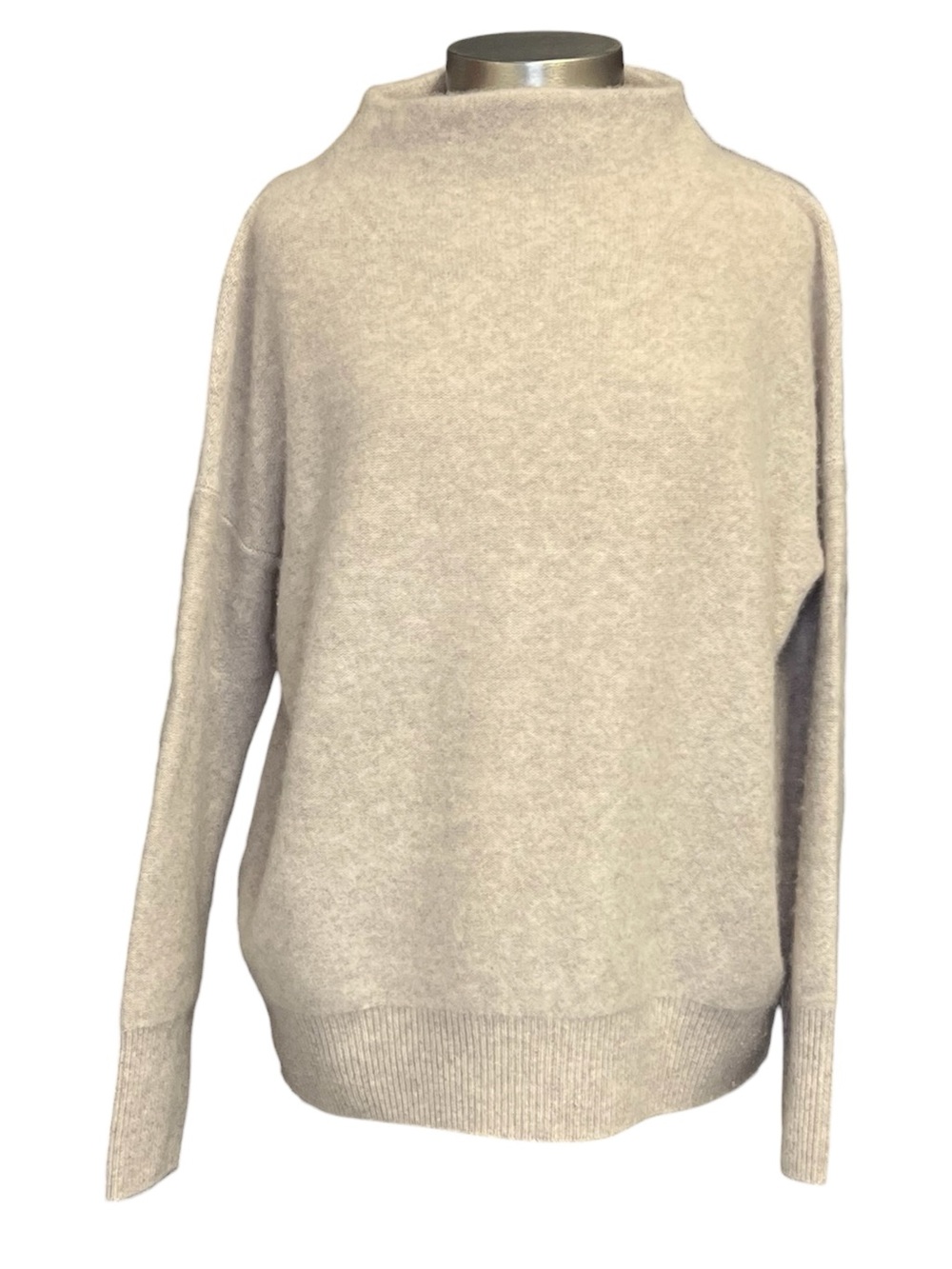 Vince Mock Neck Cashmere Sweater